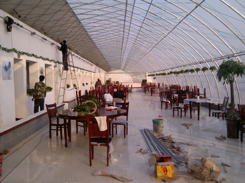 唐海日光溫室餐廳項(xiàng)目建設(shè)
